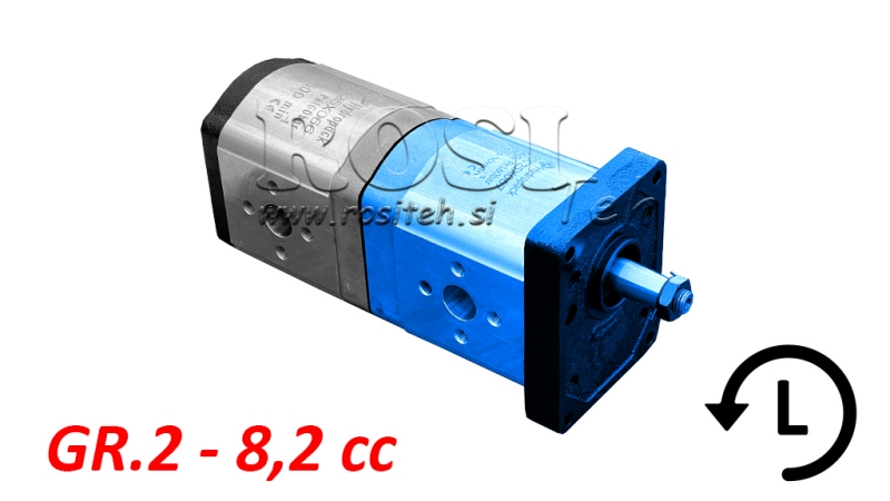 POMPA HYDRAULICZNA 20A8,2X067 PRZEDNI GR.2 8.2 CC LEWY