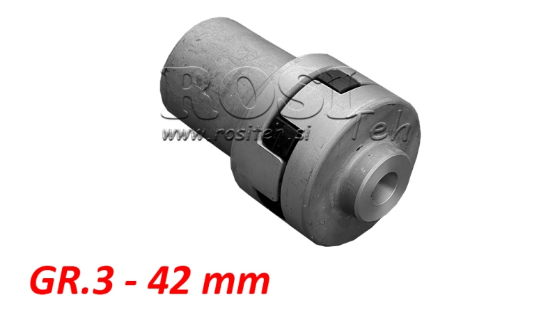 SPRZĘGŁO GUMOWE ND43C (11-15KW)  42MM/GR3