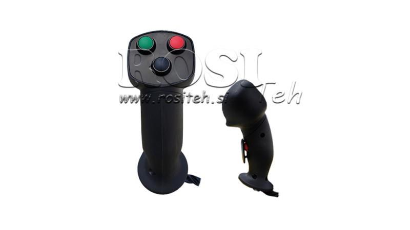 NUOTOLINIO VALDYMO RANKENA ROSI JOYSTICK - 3 MYGTUKAI
