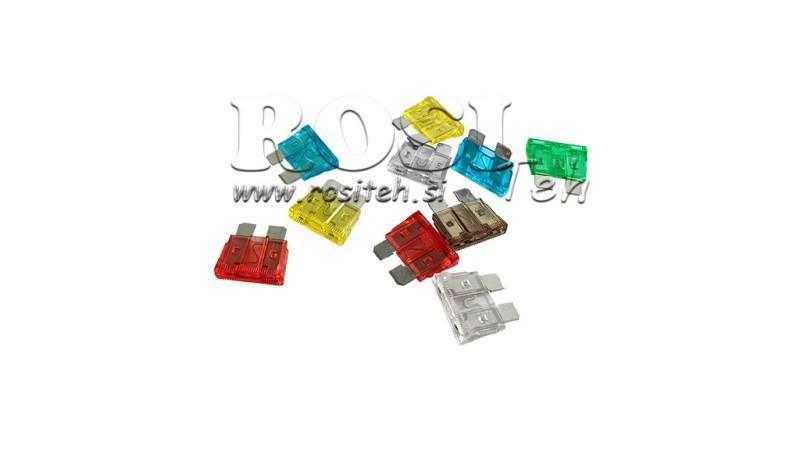 CONJUNTO DE FUSÍVEIS AUTOMOTIVOS/TRACTOR (10 pcs)