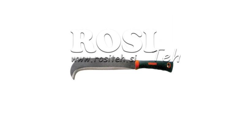 MACZETA 25 cm, Z RĄCZKĄ PVC