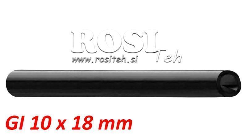 GI ŽARNOS SUSPAUSTAM ORUI H-PLUS ORAS JUODA 10x18mm 20BAR