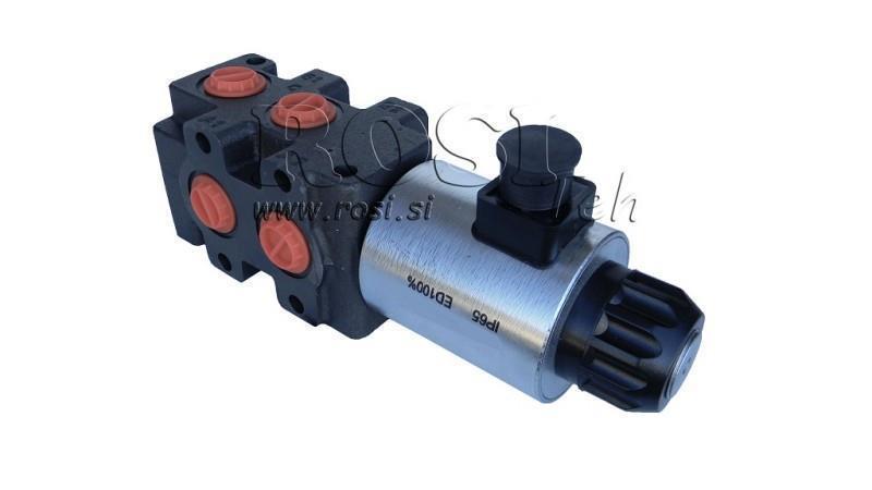 6 portu vārsts 1/2 (6/2) 24V - 90lit