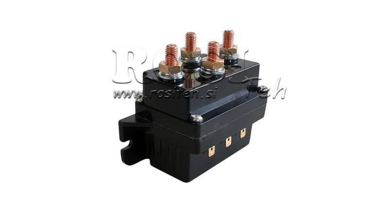 PRZEKAŹNIK ELEKTRYCZNY 24V-500A DLA WCIĄGARKI DWM 12000 HD I DWM 13000 HD