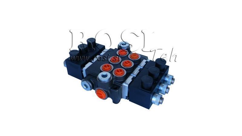 VALVOLA IDRAULICA 3xZ80 12V DC