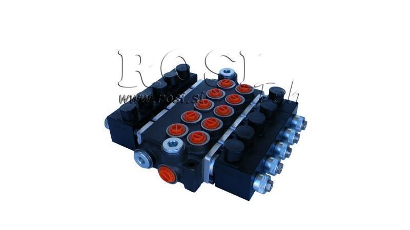 HYDRAULIKVENTIL 5xZ50 12V DC