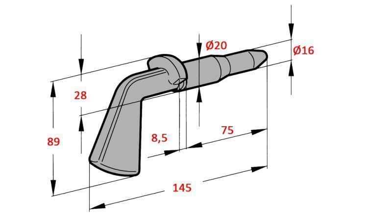 KILE FI18-22 FOR DUMP TRUCK HOLDER