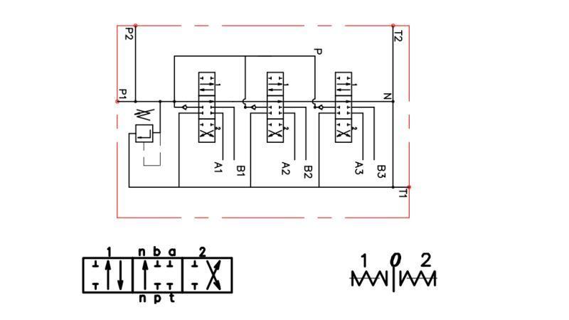 HIDRAULINIS VOŽTUVAS 3xPC100