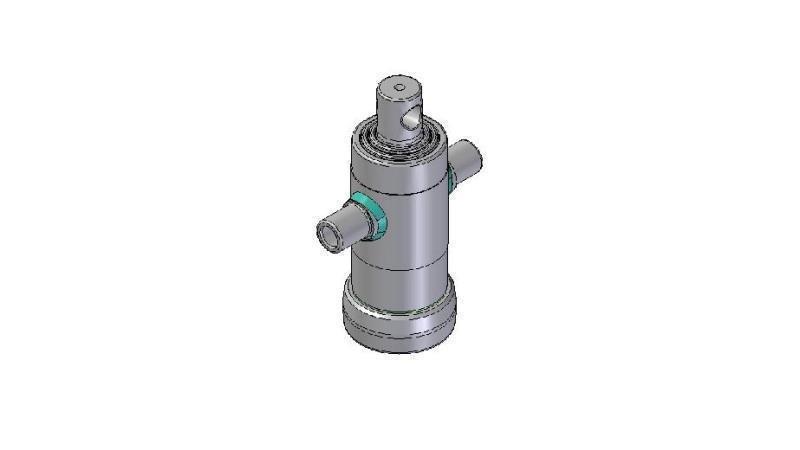 3030F -CYLINDER TELESKOPOWY STANDARD/OTWÓR 3 ETAPY SKOK 500 ŚREDNICA 112