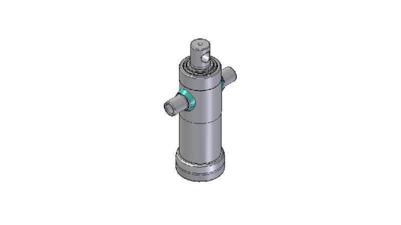2033F -STANDARDOWY CYLINDER TELESKOPOWY/OTWÓR 3 ETAPY SKOKU 683 ŚREDNICA 95