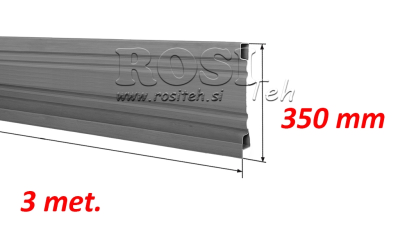 PAGE FOR DUMP TRAILER 3 MET. - HEIGHT 350 mm