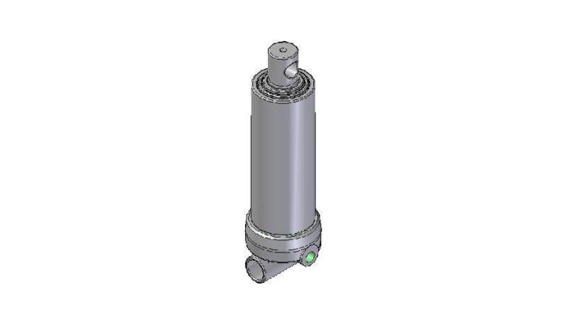 2631F -TELESCOPIC CYLINDER HOLE - HOLE 3 STEPS TRAVEL 500 FI 95