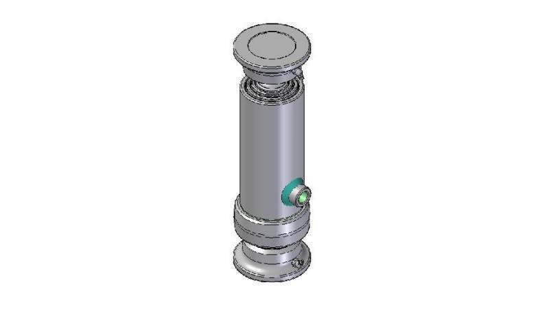 2731S -CILINDRO TELESCOPICO PALLA – PALLA 3 GRADI CORSO 500 FI 95