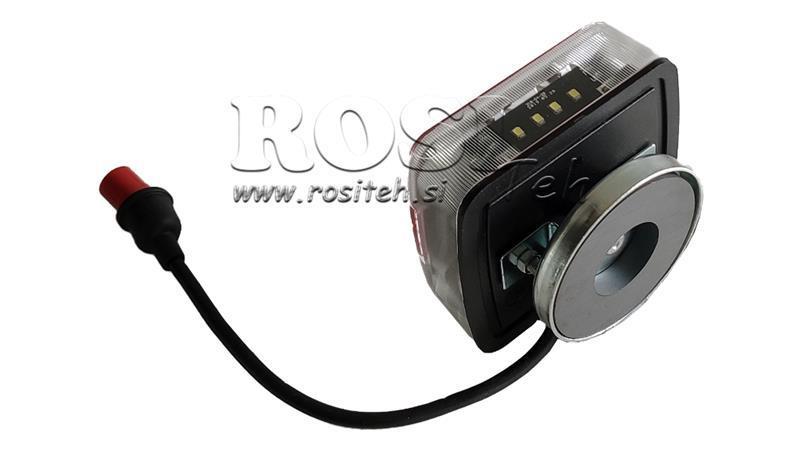 ΣΕΤ LED ΜΑΓΝΗΤΙΚΟΥ ΦΩΤΟΣ ΜΕ ΚΑΛΩΔΙΟ 7.5m 2.5m