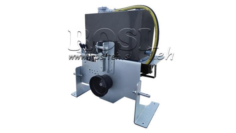 AGREGAT HYDRAULICZNY TRAKTORA POJEMNOŚĆ 70l PRZEPŁYW 53l/min 3XP80 - Z CHŁODNICĄ OLEJU