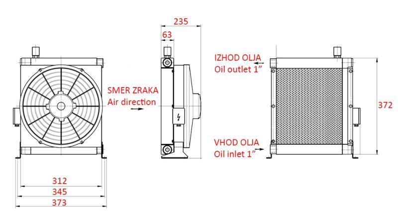 ECO OLJEKYLARE DC 12V 30-140 LIT