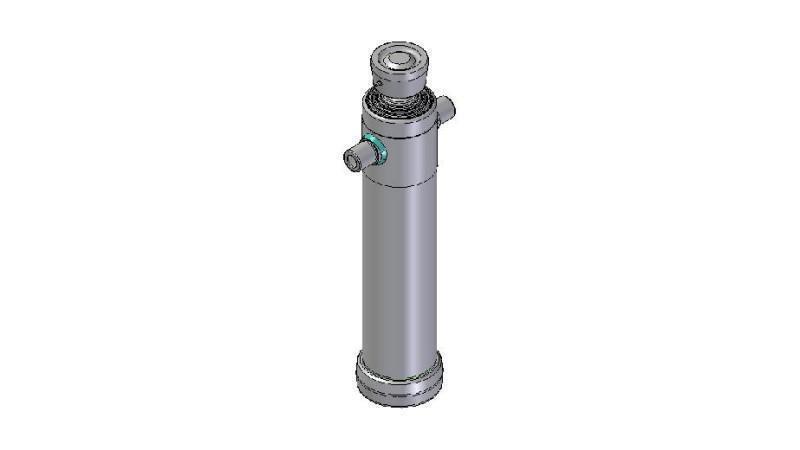 3049S -CYLINDER TELESCOPICZNY STANDARDOWY/KULOWY 4 ETAPY SKOK 1990 ŚREDNICA 124