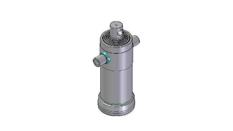 3053F -TELESCOPIKUS HENGER STANDARD/LYUK 5 SZINTŰ ÜTÉS 1480 FI 152