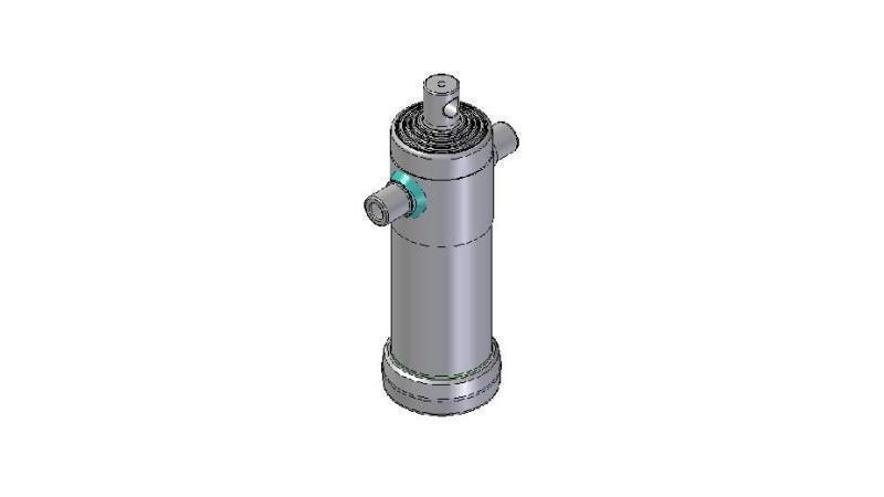3094F -TELESCOPINIS CILINDRAS STANDARD/ANGOS 5 ETAPAI STROKE 1490 FI 124