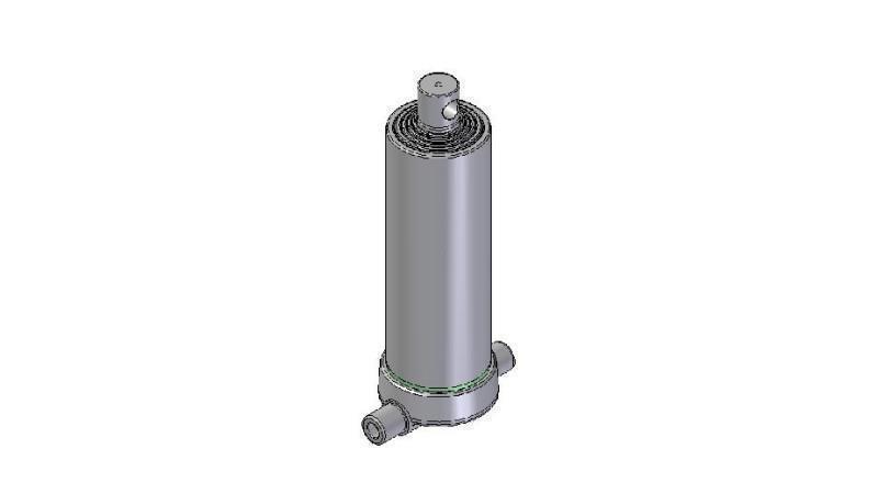 3554F -CYLINDER TELESKOPOWY DOLNY – OTWÓR 5 STOPNI SKOKU 1880 FI 152