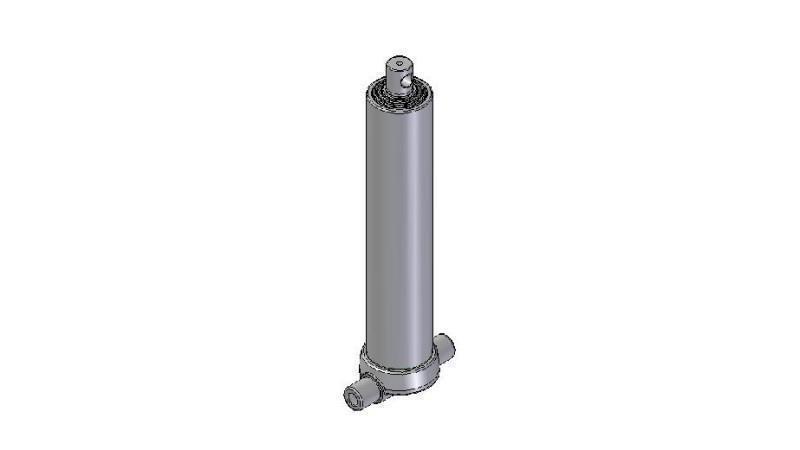 3569F -TELESCOPIC ZYLINDER UNTERE – LOCH 4 GRAD HUB 1990 FI 112