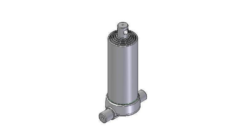 3598F -TELESCOPIC ZYLINDER UNTERE – LOCH 5 GRAD HUB 765 FI 124