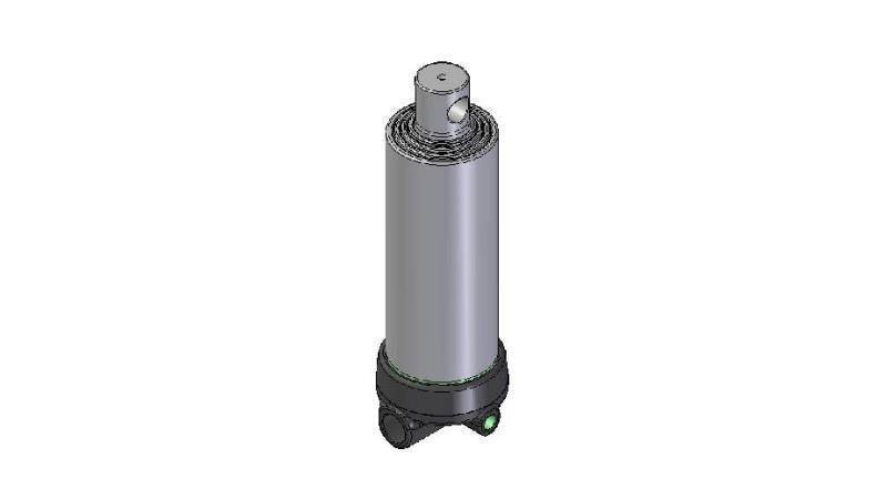 3644F -TELESKOPZYLINDER LOCH - LOCH 4 GRAD HUB 1050 FI 124