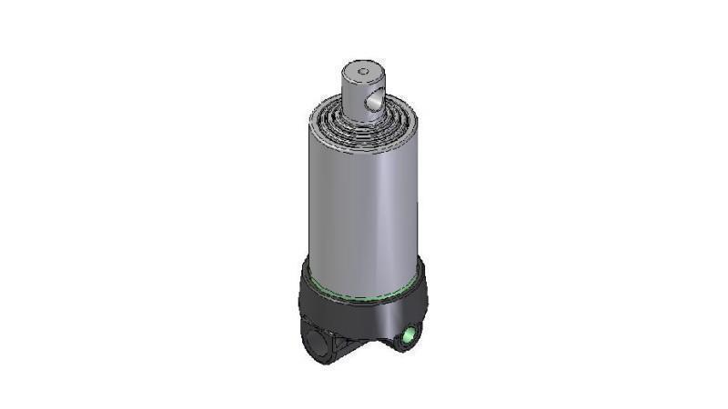 3661F -TELESCOPIC CYLINDER HOLE - LOCH 4 STUFEN REISE 590 FI 112