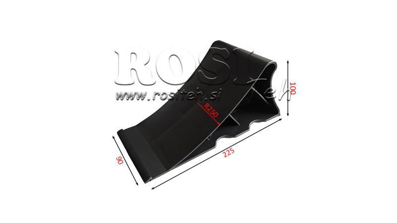 PLASTIC WEDGE, L 225, H 100, W 90