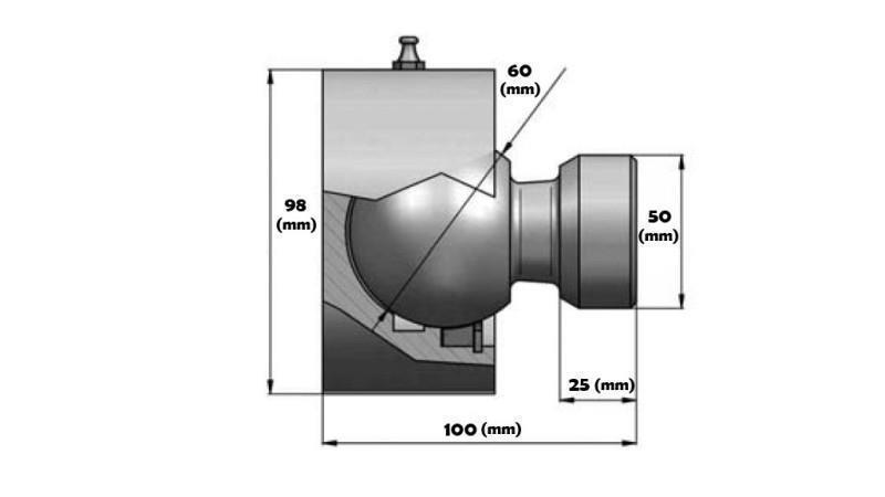kulka do cylindra fi 50