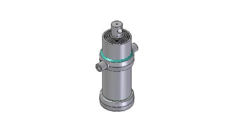 4050F -CILINDRO TELESCOPICO STANDARD/BUCO 5 STADI VIAGGIO 1870 FI 170
