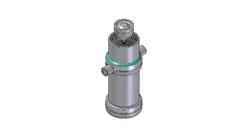 4050S -TELESCOPIC CYLINDER STANDARD/BALL 5 STUFEN HUB 1870 DURCHMESSER 170