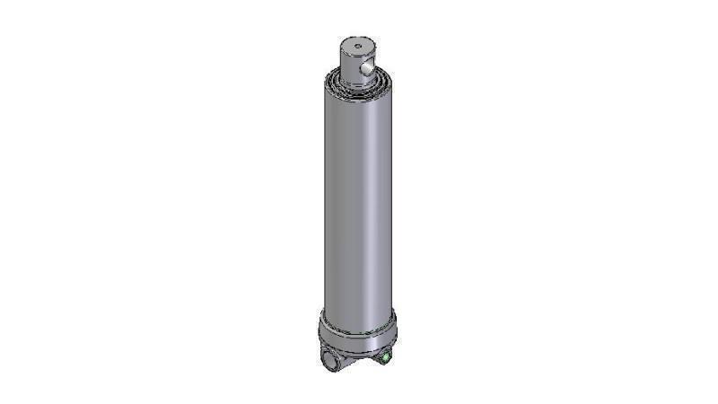 4638F -CYLINDER TELESCOPOWY OTWÓR - OTWÓR 3 STOPNIE SKOKU 1483 FI 152