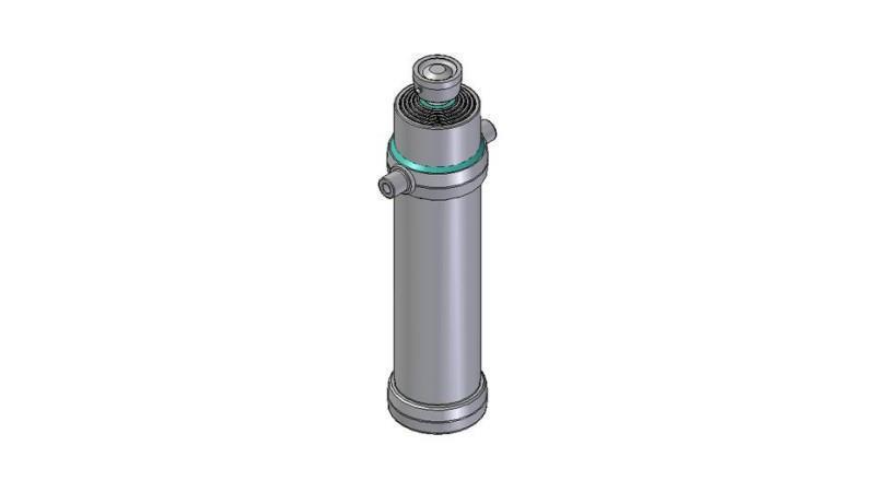 5012S -CYLINDER TELESCOPICZNY STANDARD/BALL 5 ETAPÓW SKOK 2740 ŚREDNICA 190