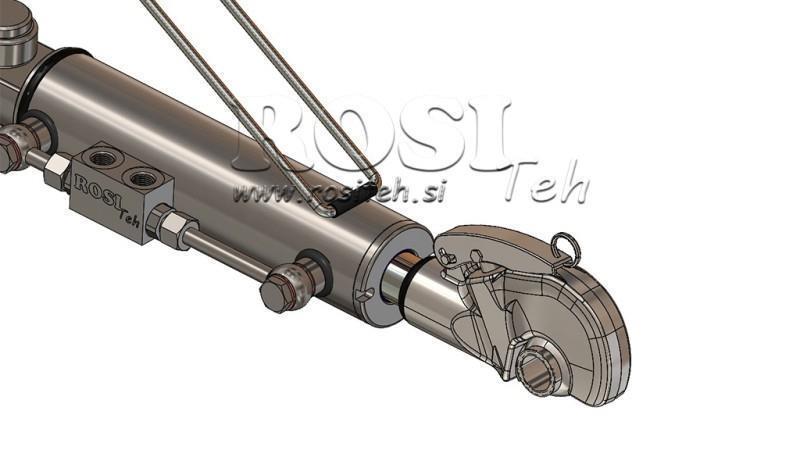 10585 - DISPOSITIF DE TRACTION HYDRAULIQUE SPÉCIAL - 2ÈME CLASSE 63/35-210 (45-95HP)(25.4 - gr.2)