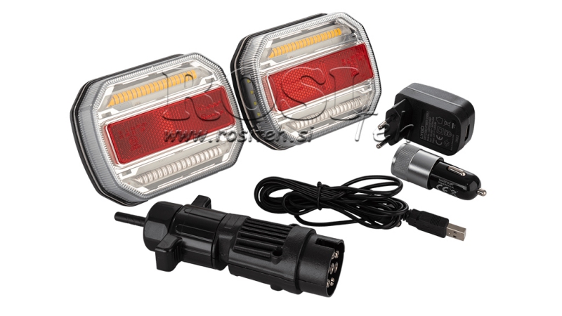 LED MAGNETIC LIGHT KIT - WIRELESS 12/24V CANBUS