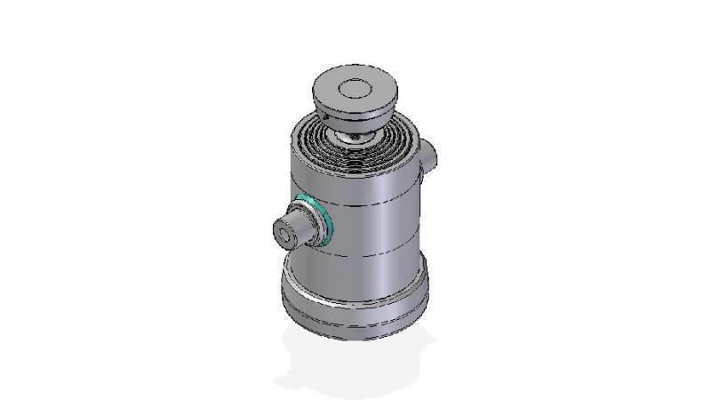 6032S -TELESCOPIC ZYLINDER STANDARD/KUGEL 6 STUFEN HUBLÄNGE 1605 DURCHMESSER 270