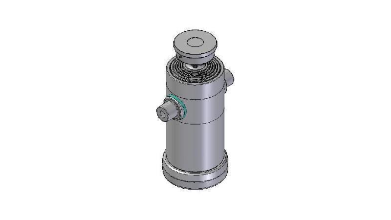 6065S -TELESCOPIC CYLINDER STANDARD/BALL 6 STAGES TRAVEL 2400 DIAMETER 240