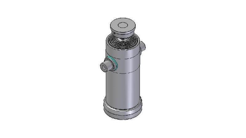 6068S -CYLINDER TELESCOPICZNY STANDARD/BALL 6 ETAPÓW SKOK 3220 ŚREDNICA 240