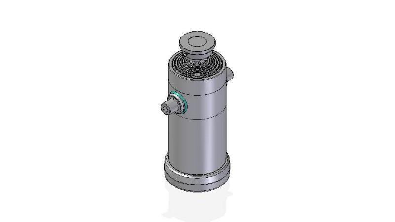 7036S -TELESCOPIC CYLINDER STANDARD/BALL 7 STUFEN HUB 3112 DURCHMESSER 240