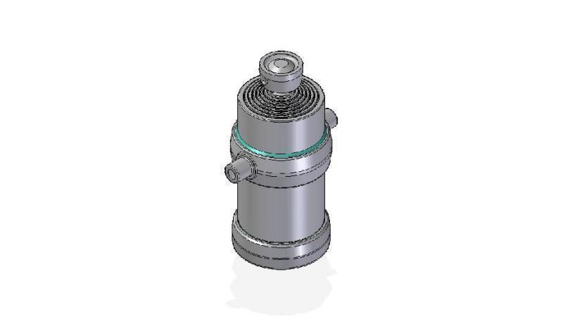 7057S -TELESCOPIC CYLINDER STANDARD/BALL 7 STUFEN HUB 2340 DURCHMESSER 215