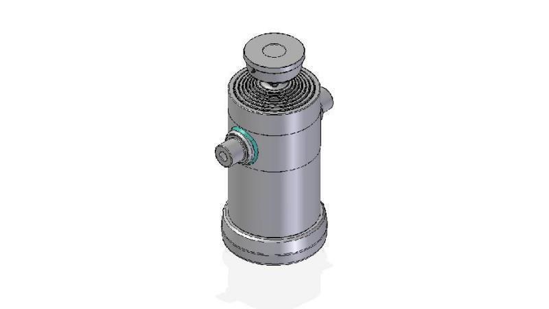 7066S -CYLINDER TELESKOPOWY STANDARD/KULKA 7 ETAPÓW PRZESUNIĘCIA 3032 ŚREDNICA 270