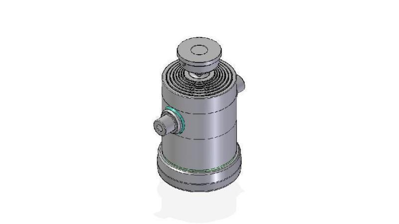 7083S -CYLINDER TELESKOPOWY STANDARD/KULKA 7 ETAPÓW PRZESUNIĘCIA 2117 ŚREDNICA 300
