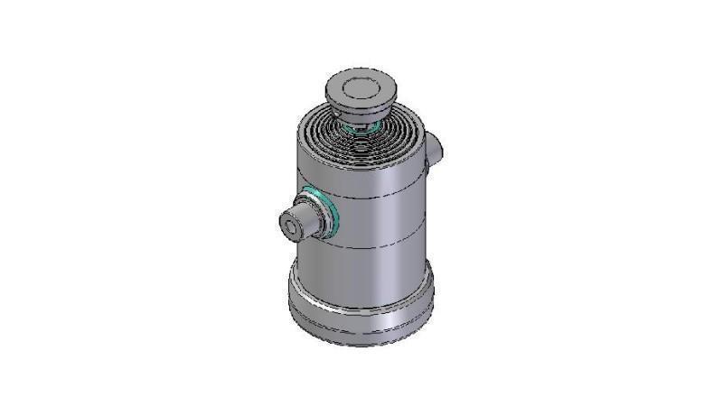 8034S -TELESCOPINIS CILINDRAS STANDARD/BALL 8 ETAPAI STROKE 2780 DIAMETRAS 270