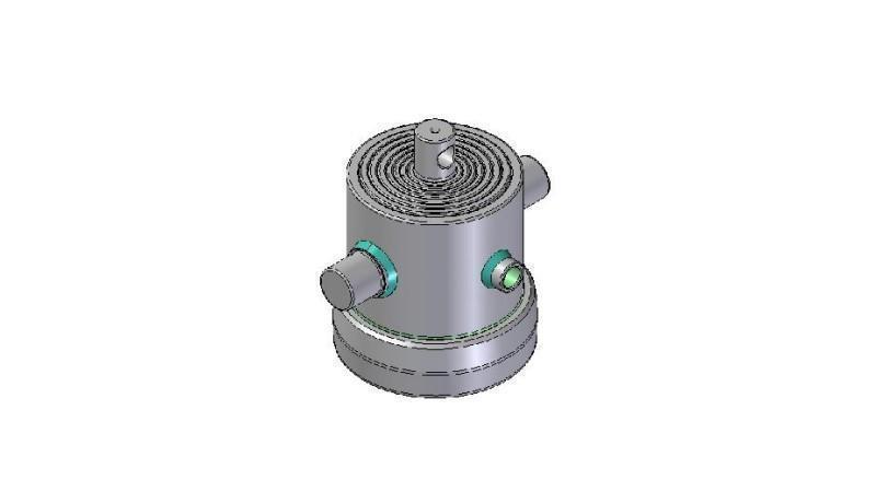 8300F -CYLINDER TELESKOPOWY STANDARDOWY/OTWÓR 8 ETAPÓW SKOKU 1000 ŚREDNICA 190