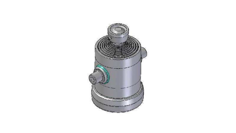 9010S -TELESCOPIC CYLINDER STANDARD/BALL 9 STUFEN HUB 2120 DURCHMESSER 240