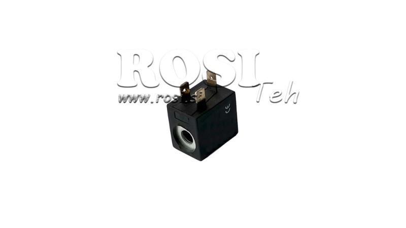 ELECTROMAGNETIC COIL 12VDC FOR VALVE - fi 19.2mm-29mm 3W