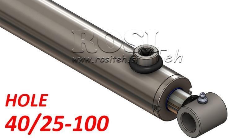 otwór cylindra hydraulicznego 40-25-100