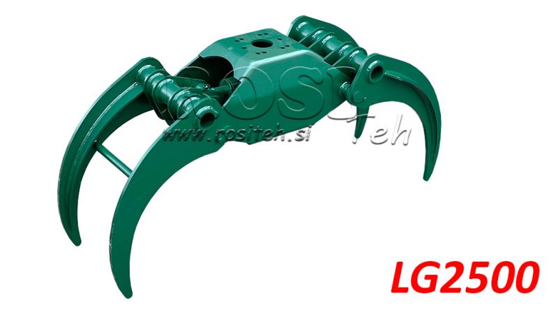 CHWYTAKI LEŚNE DO BIOMASY LG2500 KG - 1500 MM