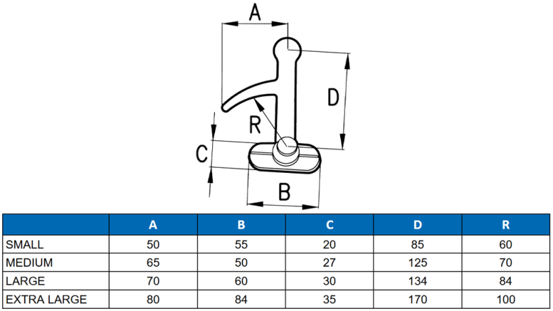 SIDE CLOSURE TYPE LEGERA (M) RIGHT